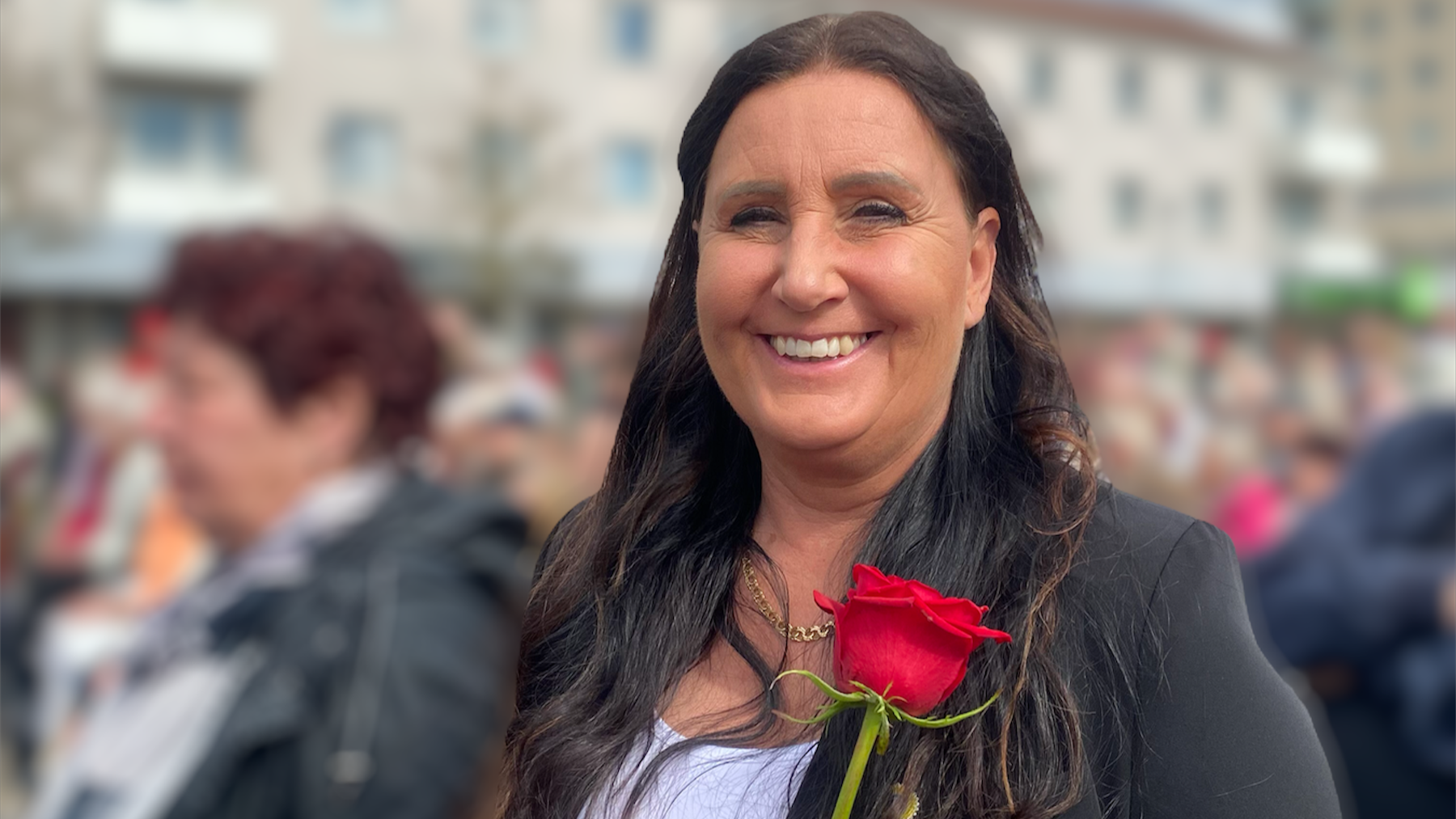 1 Maj-tal 2022 – Kathrine Månsson, ordförande S-kvinnor Kungälv