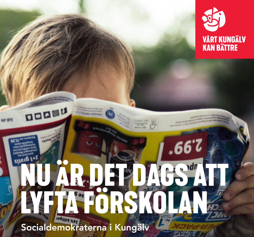 Nu är det dags att lyfta förskolan