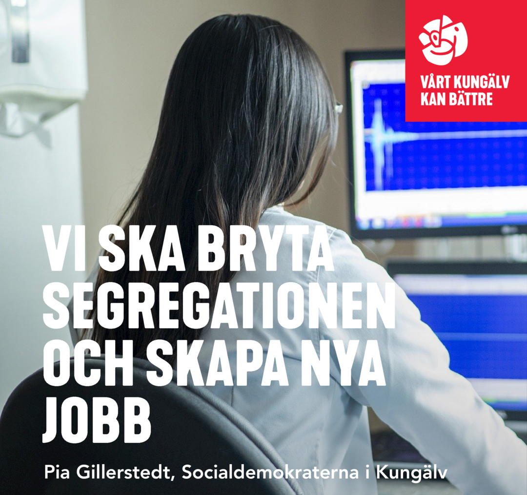 Vi ska bryta segregationen och skapa nya jobb