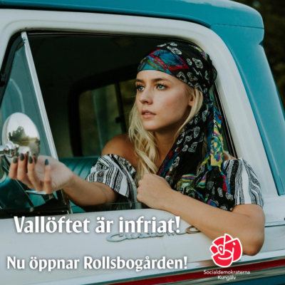 Vallöftet infriat! Nu öppnar Rollsbogården i Kungälv.